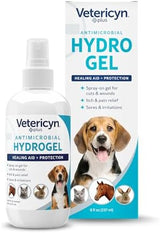 Vetericyn Plus Dog Wound Care Hydrogel Spray | Healing Aid and Wound Protectant, Sprayable Gel to Relieve Dog Itchy Skin, Safe for All Animals. 8 Ounces