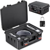Starlink Mini Case - IP67 Waterproof Hard Carry Case for Starlink Mini Dish Kit Accessories Storage Box, Portable Satellite Dish Protective Case with Precision Cut Foam for Outdoor, Travel, Camping