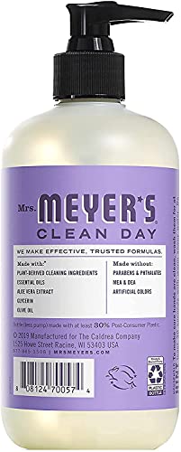 Mrs. Meyer's Hand Soap Variety Pack, 1 Mint, 1 Lilac, 1 Daisy, 1 Rose, 4 CT
