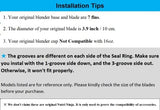 5 Pack Rubber Gaskets Replacement Seal White Ring for Nutri Ninja Blender Replacement for Ninja Auto iQ Pro Extractor CT680 BL456-30 BL480 BL681A BL682 BL640 (3.94 inch Gaskets)