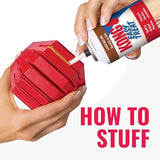KONG Stuff-A-Ball - Durable, Natural Rubber Chew Toy for Dogs - Dental Health Pet Toy for Chewing & Teeth Cleaning - Stuffable for Treats & Snacks - for Large Dogs