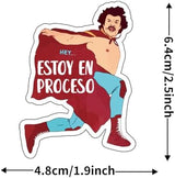 Mexican Hardhat Sticker Set - Funny Stickers Pack for Tools, Helmets, Water Bottles - Great for Men, Adults, Ironworkers, Linemen, Oilfield Workers, Electricians