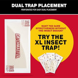Catchmaster Crawling Insect Trap XL Giant Glue Traps 20-PK, Adhesive Bug Catcher, Spider, Cricket, Ant & Roach Traps for Home, Bulk Insect Killer Glue Boards for House & Garage, Pet Safe Pest Control