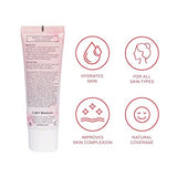 pūrlisse Radiant Glow Illuminating BB Cream Spf30 Hydrating and Moisturizing Natural Organic Cruelty-free Sulphate & Paraben Free For All Skin Even Sensitive Skin 1.4 Fl Oz (Tan)