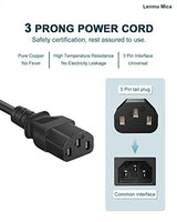 Amplifier Power Cord for ION Pathfinder 2 3 4 Speaker, Musical Vox Guitar Amp, ION Block Rocker iPA76C iPA76A iPA76S IPA23 Block Party & Live Replacement 18AWG Charger Supply Cable 3 Feet