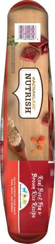 Nutrish Real Beef, Pea & Brown Rice Recipe Whole Health Blend Dry Dog Food, 14 lb. Bag, Packaging May Vary (Rachael Ray)
