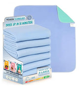 SIMPLI-MAGIC Washable Underpads, 34x 36 (Pack of 4) - Heavy Absorbency Reusable Bedwetting Incontinence Pads for Kids,Adults,Elderly,andPets - Waterproof Protective Pad for Bed,Couch,Sofa,Floor
