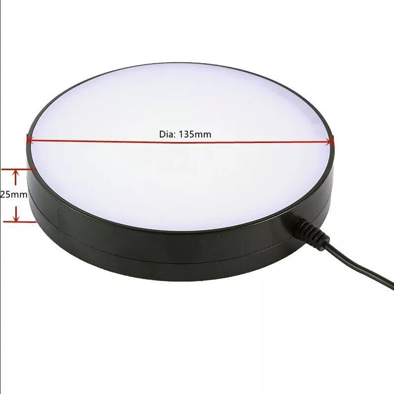 Microscope Accessories Kit for Adult Microscope Illuminators Adjustable Brightness LED Ring Bottom Light Source Eliminate Shadow Reflective for Binocular trinocular Stereo Microscope Light Accessory