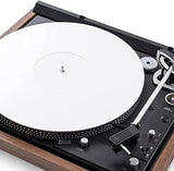 Acrylic Turntable Mat by Break Tradition - Vinyl Record Accessories for LP Record Player - Premium Turntable Slipmat to Reduce Noise Due to Static and Improve Sound Quality (White)