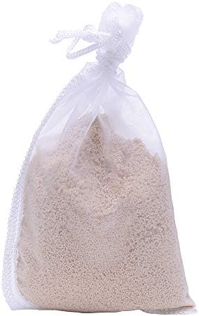 ALEGI Media Filter Bag Aquarium Extra Fine,Reusable 180 Micron Drawstring Mesh Filter Bags for Very Fine Resins Filter (10"*3.9" (6 Pack))