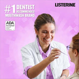 Listerine Total Care Alcohol-Free Anticavity Fluoride Mouthwash, 6 Benefit Oral Rinse to Help Kill 99% of Germs That Cause Bad Breath, Strengthen Enamel, Fresh Mint, Travel Size, 95 mL (Pack of 12)