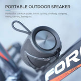 MIATONE QBOX - 16W Bluetooth Speaker IP67 Waterproof Speaker with Deep Bass, Portable Speaker for Beach Camping Accessories, Gifts for Men Fathers Women Mothers Him Her - Black