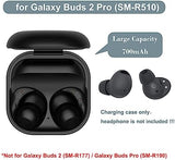 Charging Case for Samsung Galaxy Buds Pro 2 SM-R510, Replacement Charger Case Dock Cradle with USB C Cable Cord for Galaxy Buds 2 Pro Earbuds