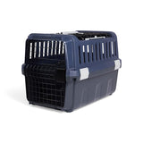 EveryYay by Petco 2-Door Pet Kennel Small 23" L X 15.4" W X 15.8" H Navy & Grey
