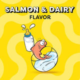 Temptations Kitten Treats, Salmon & Dairy, Crunchy and Soft Treat, 6.3 oz. (Pack of 10)