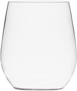 Munfix Plastic Stemless Wine Glasses 24 Pack, Disposable 12 Oz Clear Plastic Wine Cups Shatterproof Recyclable and BPA-Free