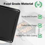 11 Inch Baking Sheet, Baking Pan for Ninja DCT451 DCT401 DT251 DT201 DT200 SP351 SP300 SP301 SP201 Air Fryer Oven, Cookie Sheets for Baking, Baking Tray for Ninja Foodi Air Fryer Accessories