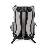 Sherpa 2-in-1 Backpack Travel Pet Carrier, Airline Approved & Guaranteed On Board - Gray, Medium (Brick & Mortar Version)