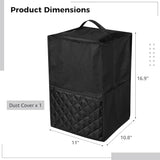 Ice Cream Maker Dust Cover, Compatible with Ninja CREAMi NC501, NC301, NC299AMZ, Ice Cream Maker Dust Cover with Accessories Pockets