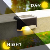 K.E.J. Solar Pool Side Lights Color Changing Solar Deck Lights Outdoor LED Step Light Waterproof Pool Accessories Decor for Stairs Fence Yard Driveway Pathway Yard Backyard Garden (16)