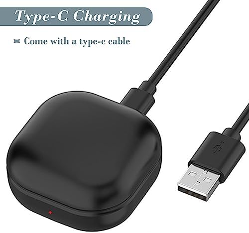 Charging Case for Samsung Galaxy Buds Pro 2 SM-R510, Replacement Charger Case Dock Cradle with USB C Cable Cord for Galaxy Buds 2 Pro Earbuds