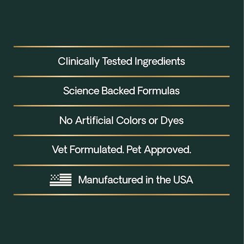 VetriScience Calm & Confident Chews, Composure Clinically Tested Calming and Anxiety Supplement for Dogs, Reduce Stress and Fear, Ideal for Thunderstorms, Fireworks and Travel, Chicken, 60 Count