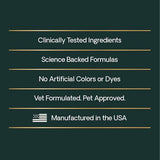 VetriScience Calm & Confident Chews, Composure Clinically Tested Calming and Anxiety Supplement for Dogs, Reduce Stress and Fear, Ideal for Thunderstorms, Fireworks and Travel, Chicken, 60 Count