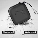 ANKHOH Portable CD Player Case, Travel Carrying Holder Storage for Walkman Discman with CD Earphone&Cable Accessories Storage, Compatible with Deluxe/HOTT/Gueray/GPX/Klim/ARAFUNA, Case Only