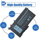 Dentsing 11.4V 51Wh 93FTF Laptop Battery Replacement For Dell Precision 15 3520 Latitude E5480 E5580 E5590 5280 Series Notebook D4CMT