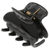 Camila Paris CP3554 French Hair Clip for Women, Small, Black 1.5 Inch Girls Hair Claw Clips Jaw Fashion Durable Styling Hair Accessories for Women, Strong Hold No Slip Grip, Made in France