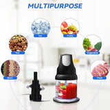 For Ninja 16-Ounce Food Chopper Express Chop Blade - Replacement Blades Compatible with Ninja NJ100 NJ110GR NJ100WM For Ninja Express Chopper 4 Point Blender Attachment Accessories