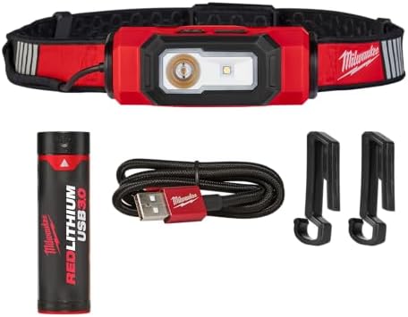 Milwaukee 2116-21 USB Rechargeable BEACON Hard Hat Light
