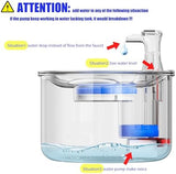 Cat Water Fountain, Stainless Steel Inside Ultra-Quiet Pump, 2L/67oz Automatic Dog Dispenser Water Bowl, Multiple Pets Water Fountain