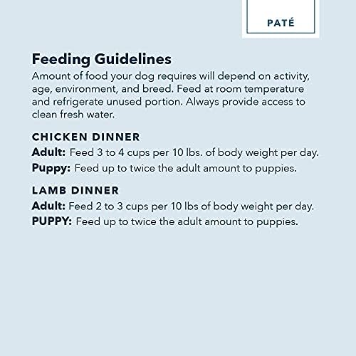 Amazon Brand – Wag Wet Dog Food Cups, Chicken & Lamb Pate Variety Pack, 3.5 Oz, Pack of 24