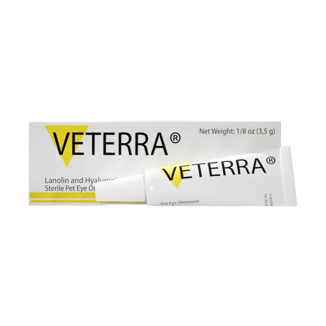 Veterra Eye Health Cream for Cats,Dogs and All Pets 1/8 oz /3.5gr
