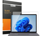 Megoo Screen Protector for Microsoft Surface Laptop 6/5/4/3 (15 inch), Tempered Glass/Anti Shatter/Anti scratch/Smudge Resistant/HD Clear, Support Surface Pen