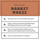 Rabbit Magic Paste Bait 8 Ounce | Irresistible Sweet Scented & Highly Attractive Lure for Rabbits Bunnies Raccoons | Good All Season Long