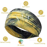 S&N Remille Wide Boho Headbands for Women Extra Large Turban Headband Hairband Hair Twisted Knot Accessories 3 Pack