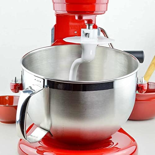Dough Hook K5ADH Replacement for KitchenAid 6 Quart Bowl-Lift Stand Mixer, Dough Hook Replacement for KitchenAid 6QT Bowl-Lift Professional 600 Series Mixers, White