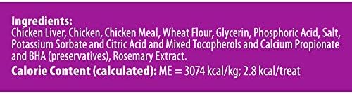 Bil-Jac Little Jacs Small Dog Training Treats - Soft Chicken Liver Dog Treats for Puppy Rewards - Real Chicken, No Fillers, 16oz Resealable Double Zipper Pouch (2-Pack)