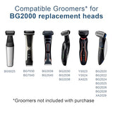 3-Pack BG5025 Replacement Heads For Philips Norelco Bodygroom 7000 Trimmer Foil, BG2000/40 Blades