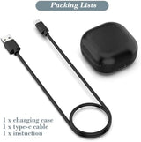 Charging Case for Samsung Galaxy Buds Pro 2 SM-R510, Replacement Charger Case Dock Cradle with USB C Cable Cord for Galaxy Buds 2 Pro Earbuds