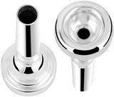 EastRock 3C Trumpet Mouthpiece Silver Plated Bb Trompeta Mouthpiece Trumpet Instrument Accessories Vacuum Packed