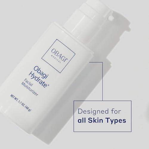 Obagi Hydrate Facial Moisturizer – Non-Comedogenic Intensely Hydrating All Day Moisturizer that Combats Dryness with Tara Seed Extract, Shea Butter & Avocado Oil