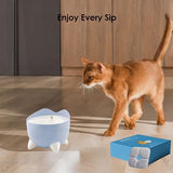 16-Pack Cat Water Fountain Filter Compatible With Catit Pixi Water Fountain Filter Replacement Triple Action Water Filter, 4 Pump Tubes 1 Hard Brush