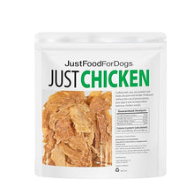 Load image into Gallery viewer, JustFoodForDogs Healthy Dog Treats, Single-Ingredient, Chicken Breast, 5 oz
