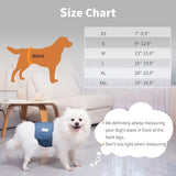 Belly Bands for Male Dogs(5 Pack),Washable Reusable Extra Large Dog Diapers Male Leakproof Doggie Belly Wrap,XXL