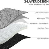 Patas Lague Orthopedic Dog Bed for Medium Dogs, Waterproof L Shaped Medium Pet Sofa Beds with Removable Washable Cover, Soft Comfortable Pet Couch Mat with Nonskid Bottom, 30''X20'' Grey