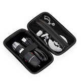 AmScope - Portable Carrying Case for Handheld Microscopes, Microscope Eyepiece Cameras, Other Small Accessories - Black - CB-HH