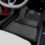 2025 New Version Tesla Model 3 Highland Extra-Thick Floor Mats Custom Fit All Weather TPE Cargo Liner Cargo Trunk Accessories,Compatible 2021-2025 (Tesla Model 3 Floor mats Set of 6)